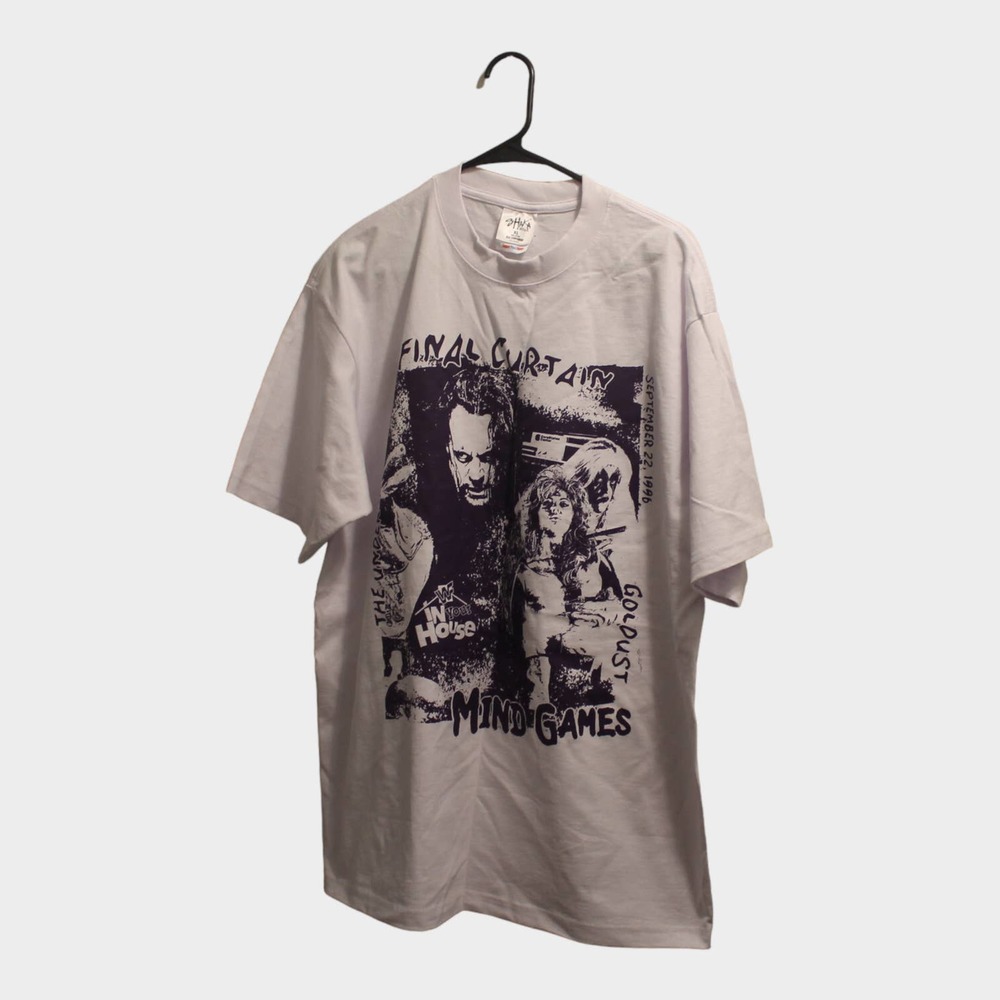 WWF Undertaker vs Golddust final curtain match mindgames shirt